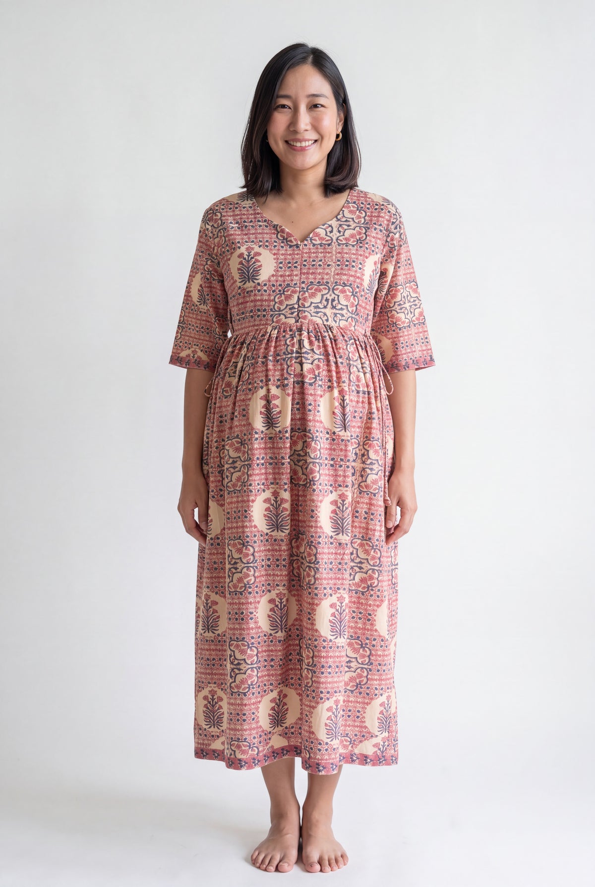 Radhikeshaya Cotton Nursing Kurti