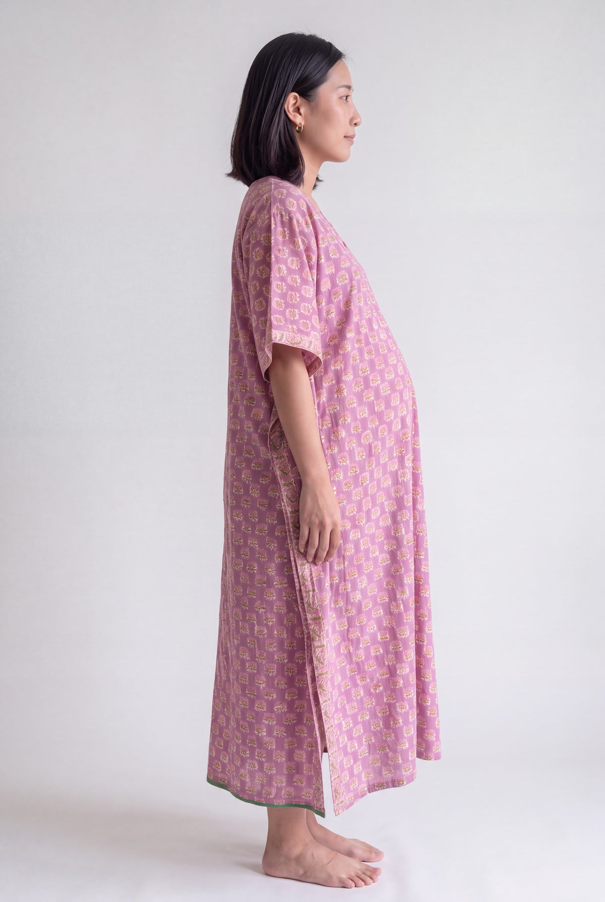 Rasnidhi Cotton Nursing Kaftan Gown