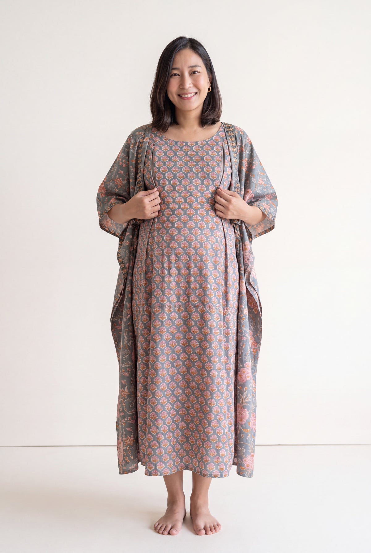 Vedang Cotton Nursing Wrap Kurti