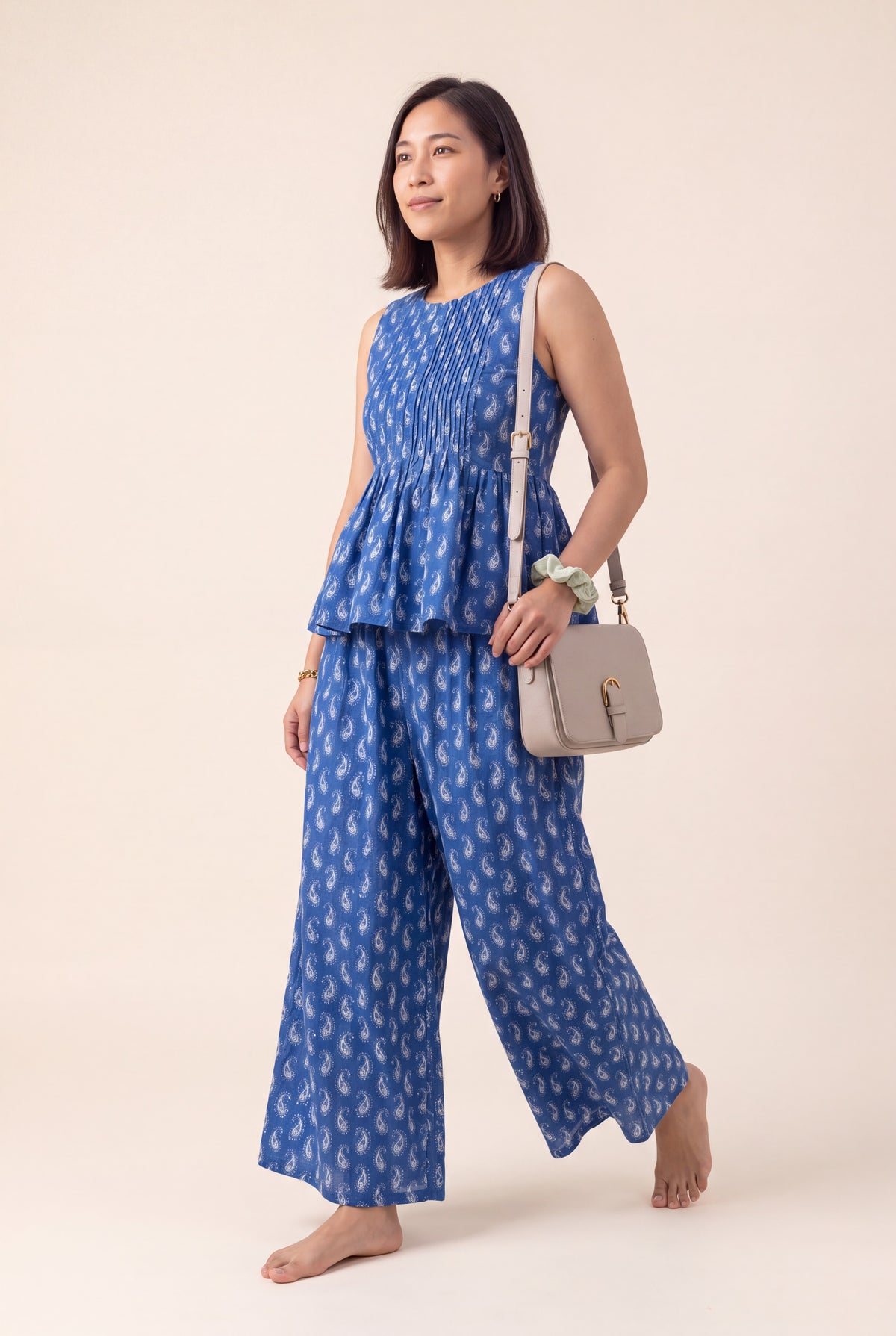 Rama Cotton Nursing Co-ord Set