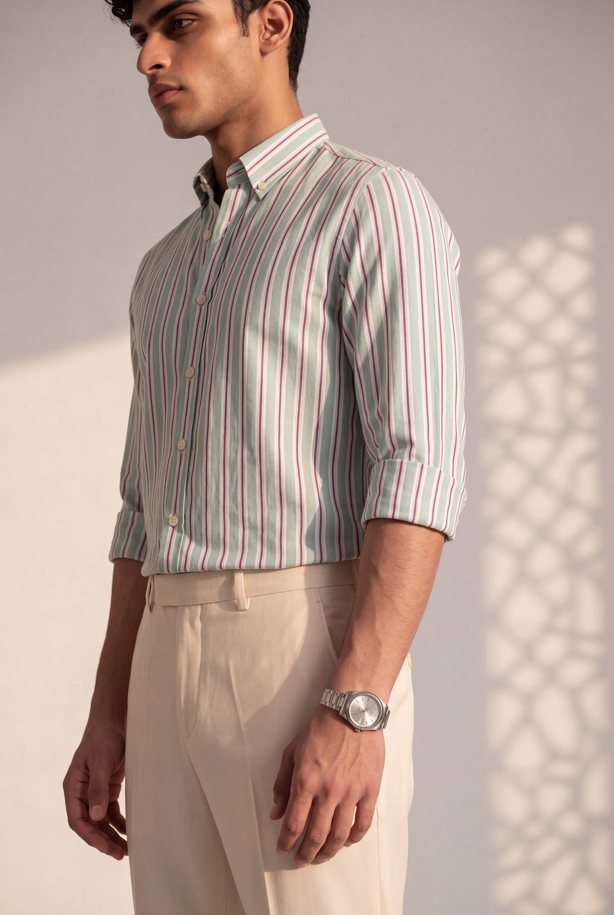Vraja Handloom Cotton Men's Shirt