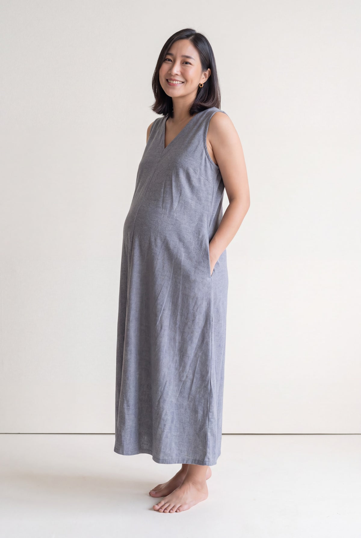 Sarang Cotton Nursing Umbrella Dress