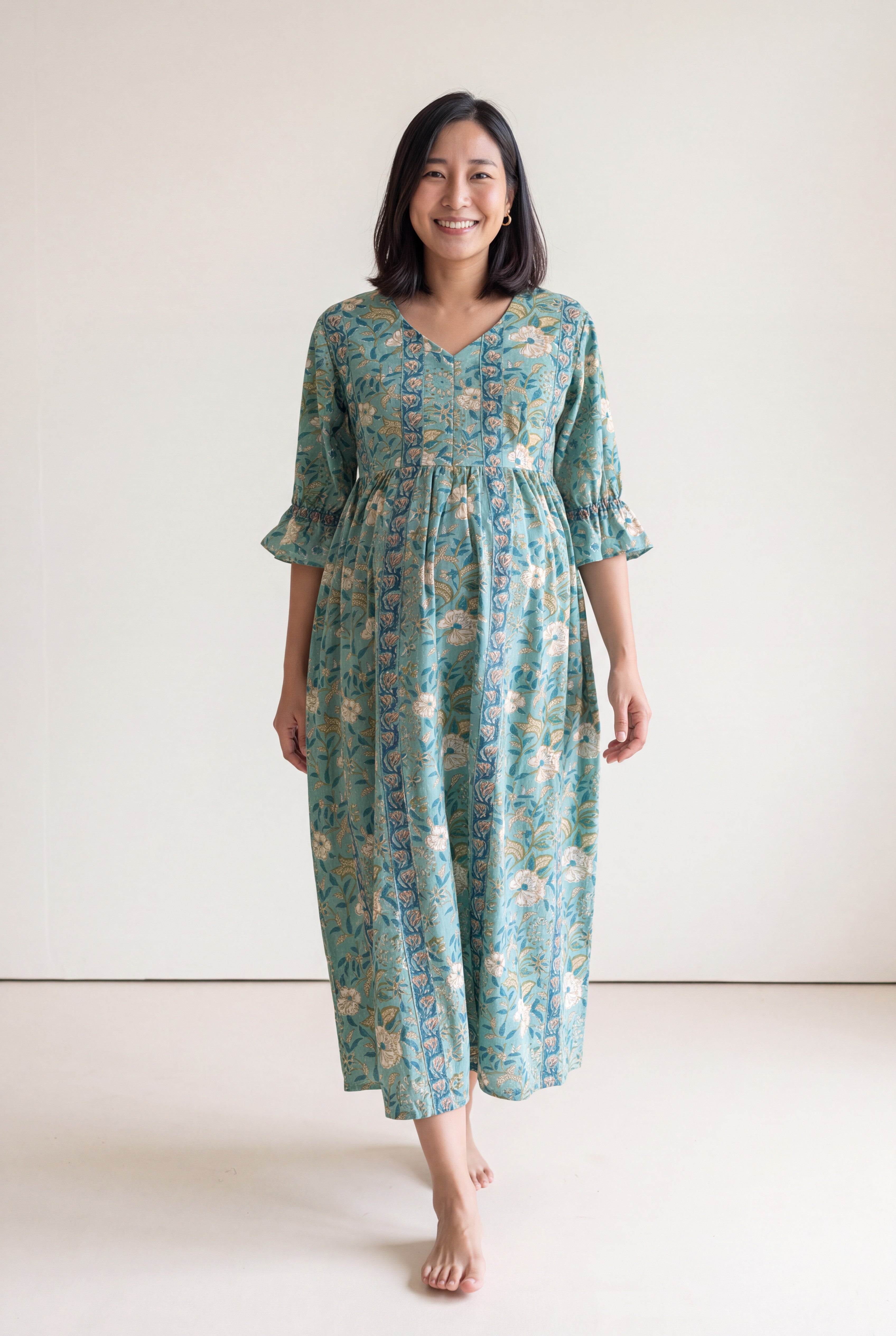 Vamshika Cotton Nursing Kurti