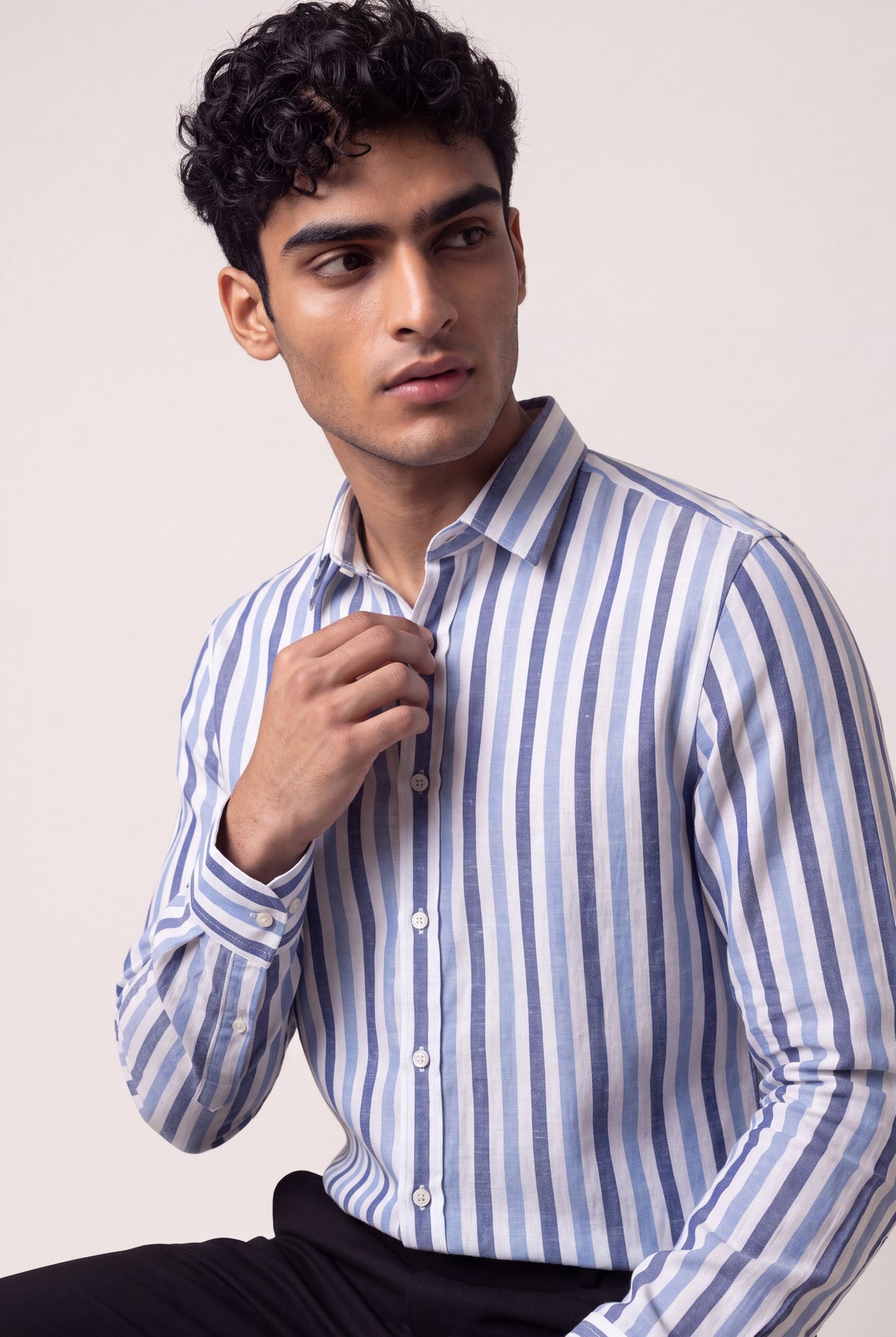 RaghuRaya Handloom Cotton Men's Shirt