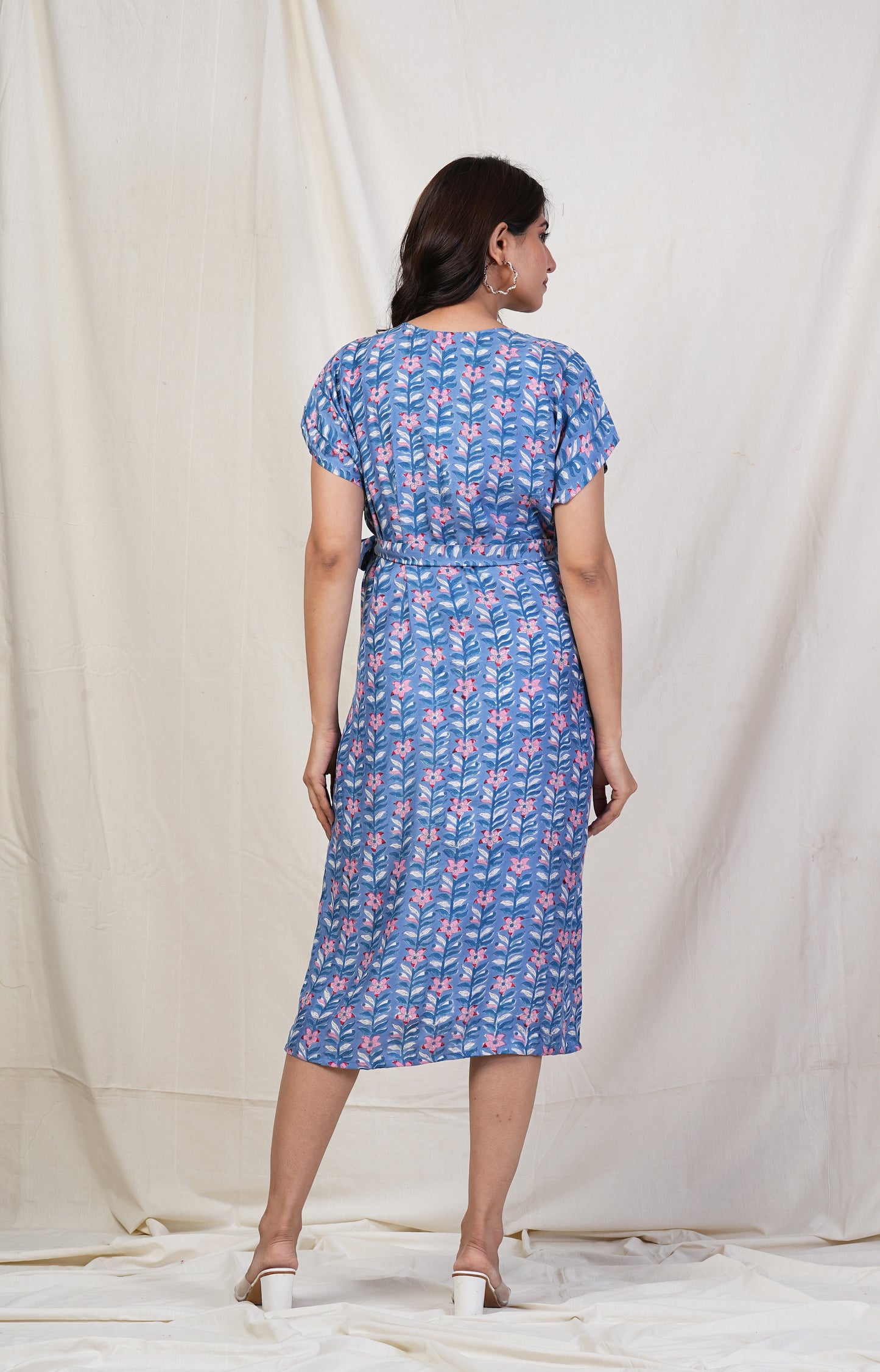 Gopnandini Muslin Nursing Dress