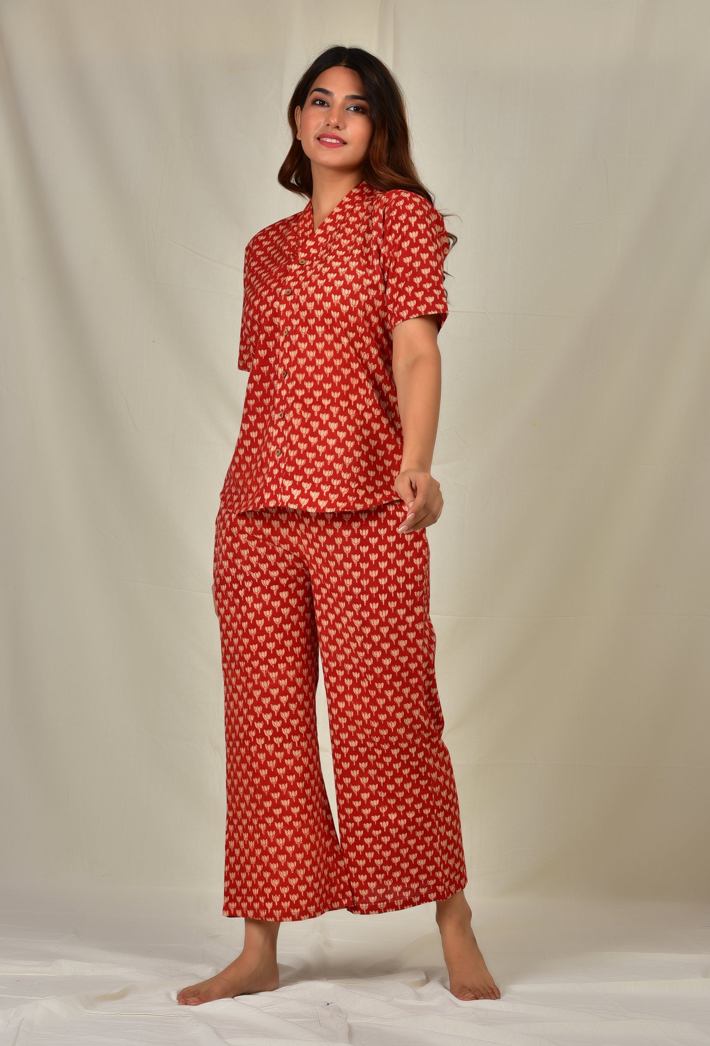 Kamal Naabha Cotton Nursing Loungewear