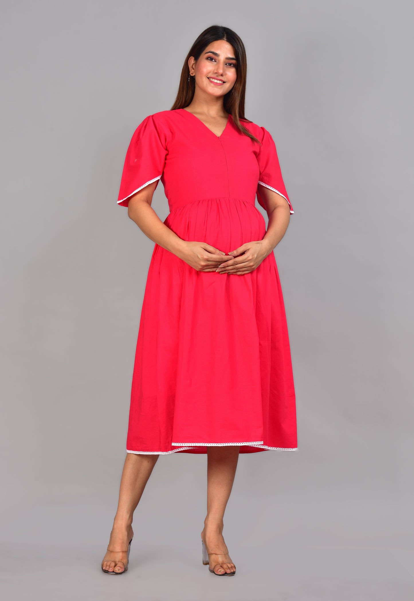 Rasik Cotton Nursing Dress