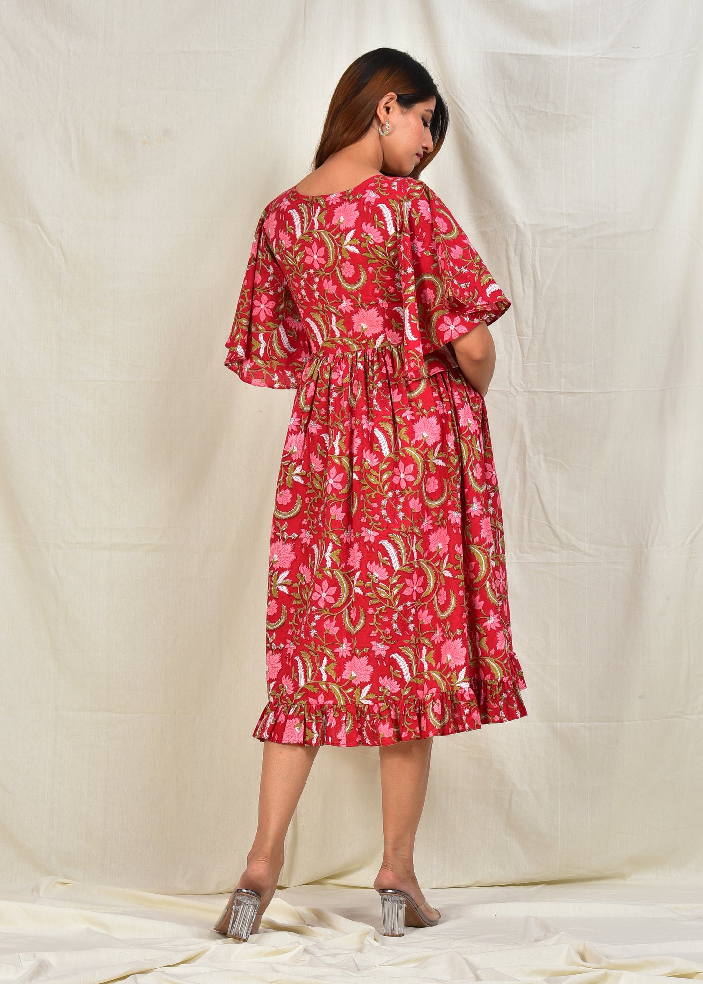 Rasa Madhuri Cotton Nursing Dress