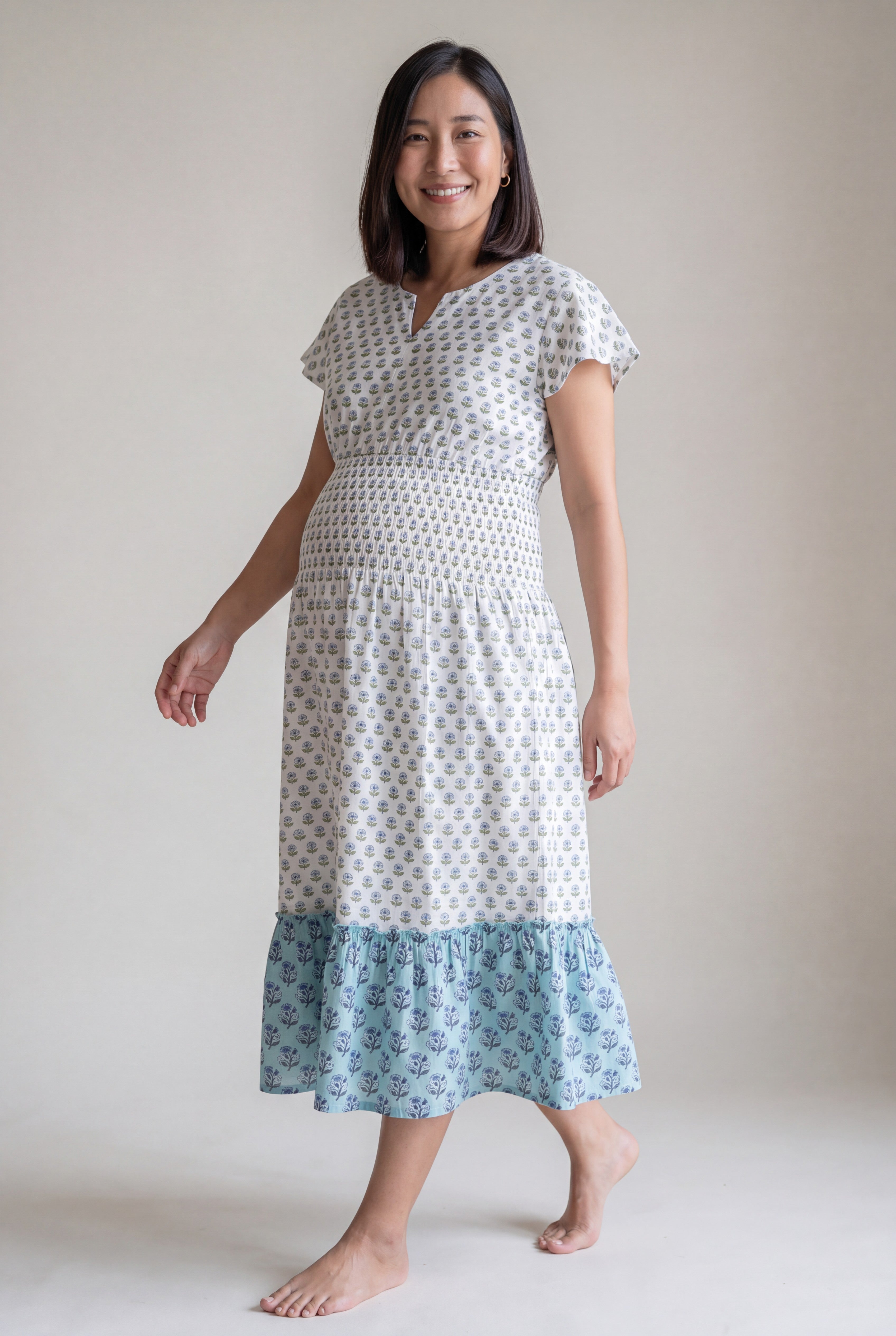 Vaidehi Maternity Nursing Dress