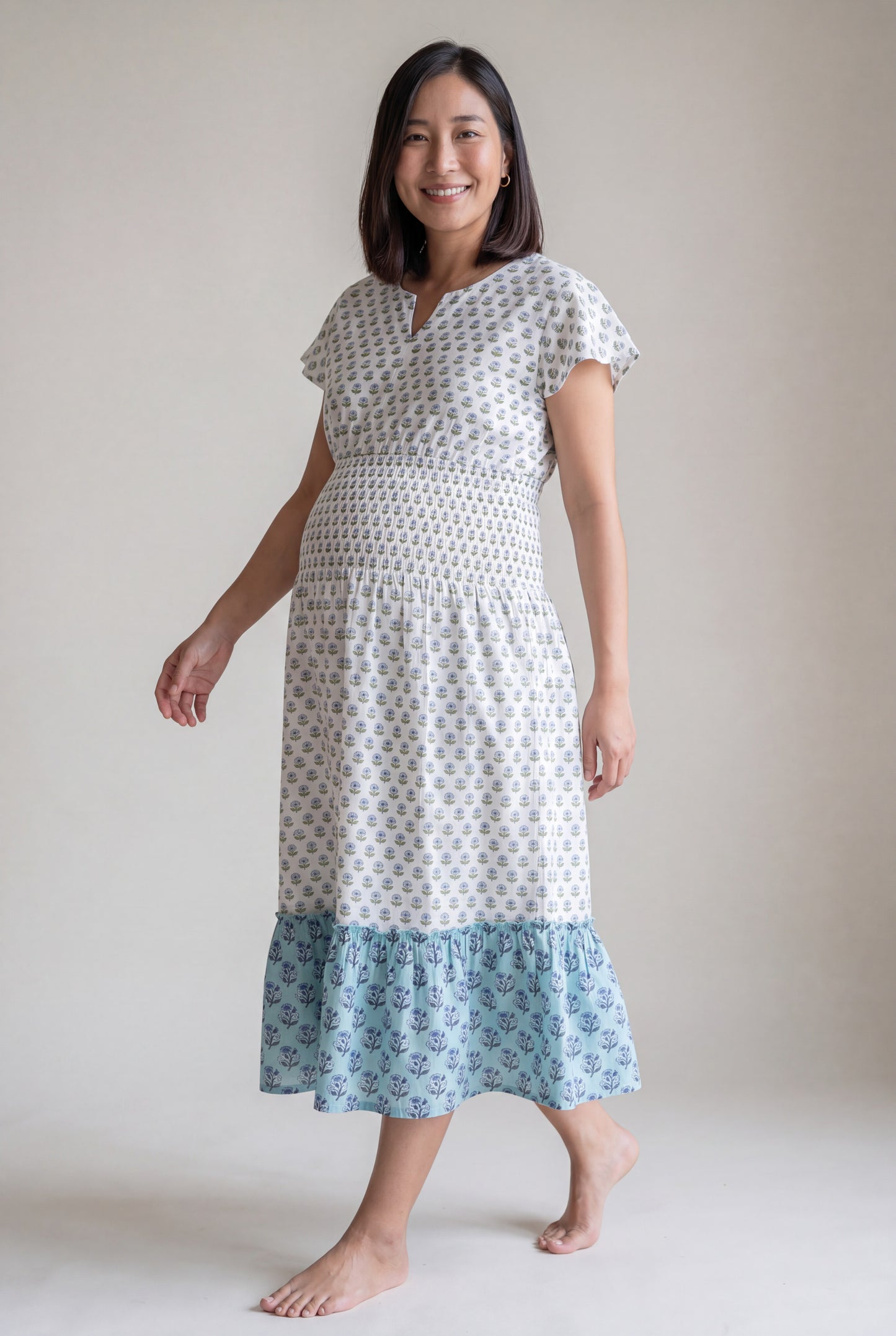 Vaidehi Maternity Nursing Dress