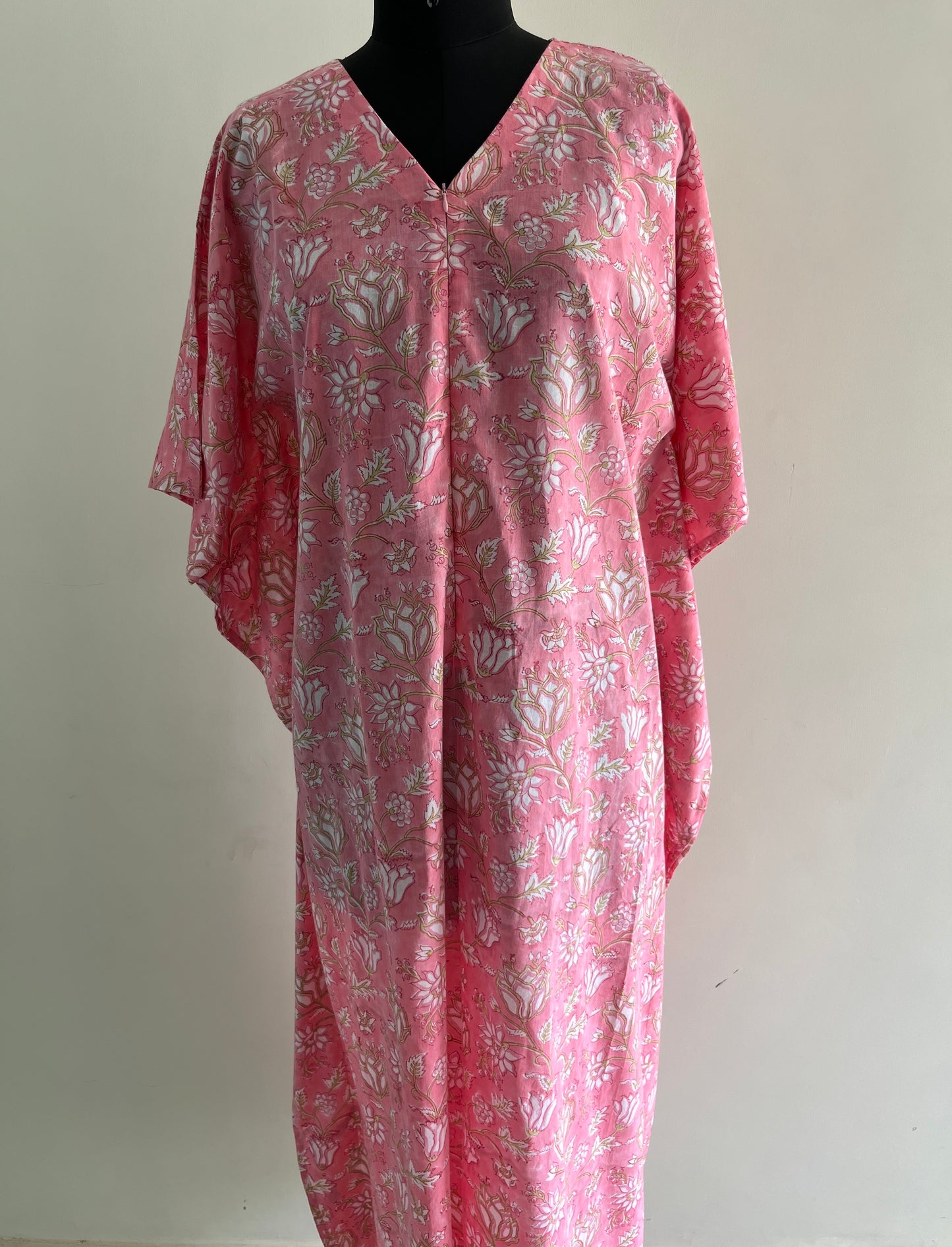 Sia Cotton Nursing Kaftan Gown