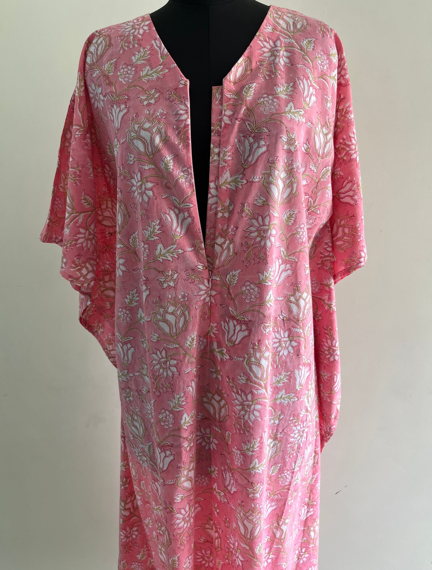 Sia Cotton Nursing Kaftan Gown