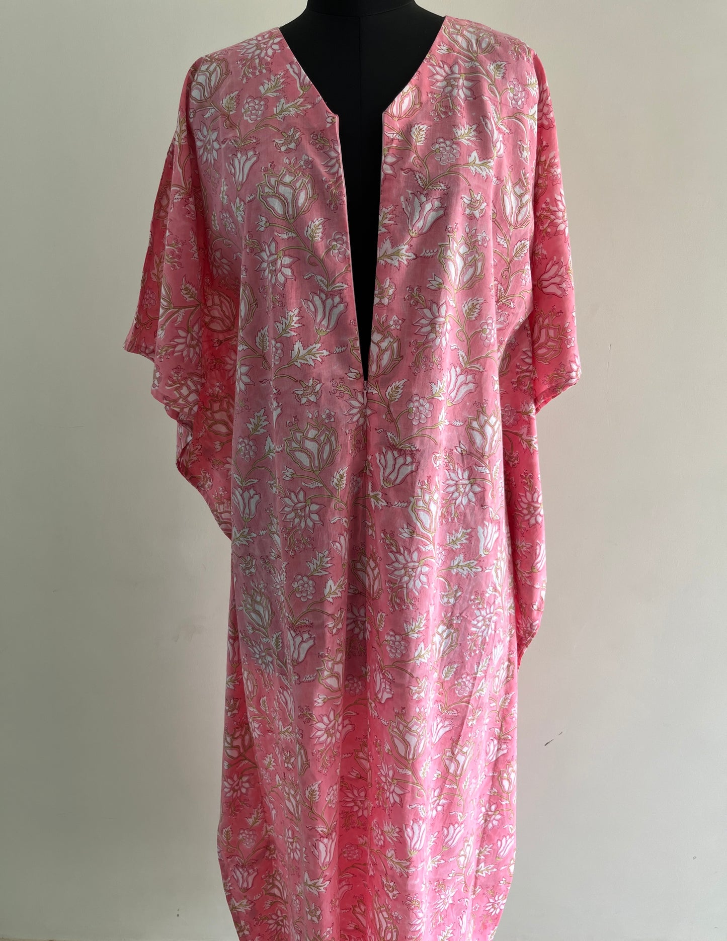 Sia Cotton Nursing Kaftan Gown