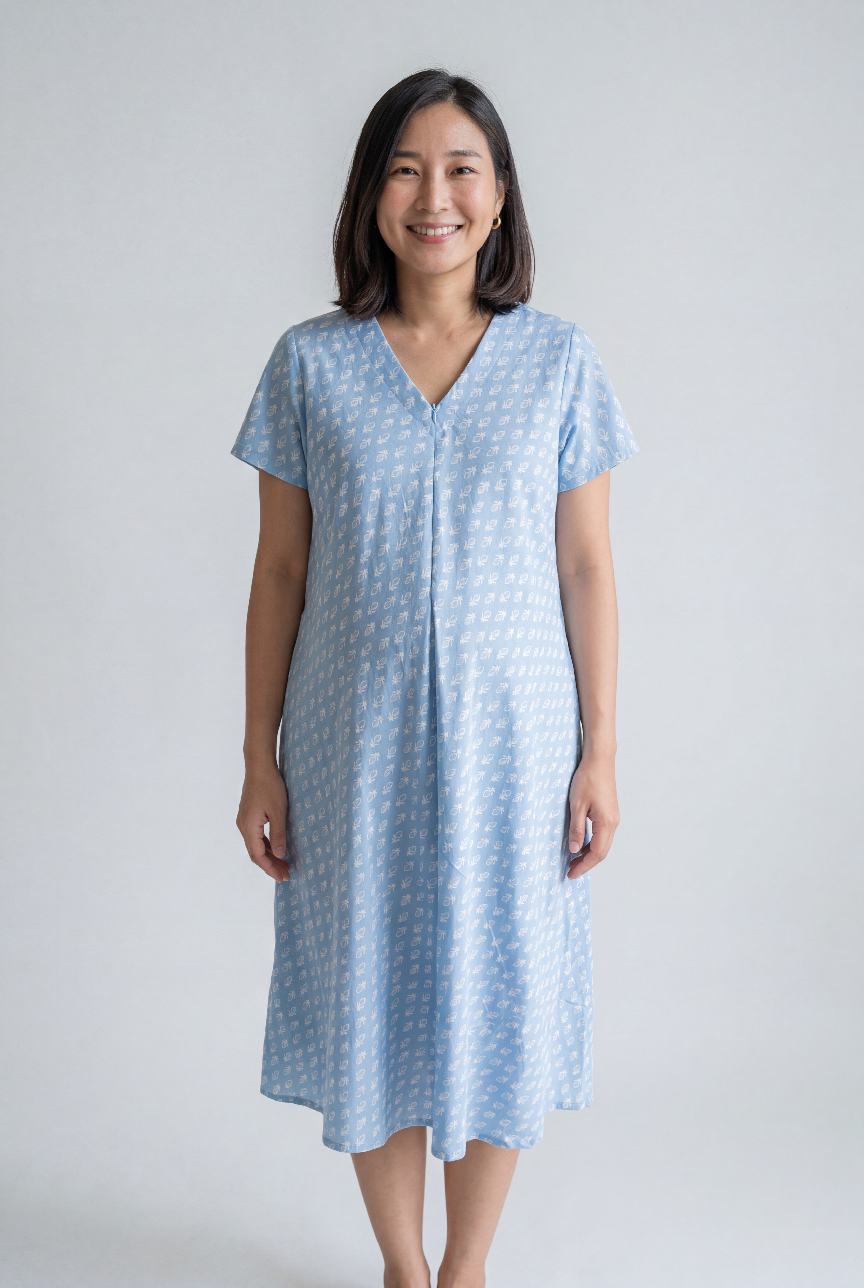 Hrishik Maternity Nursing Maxi Gown