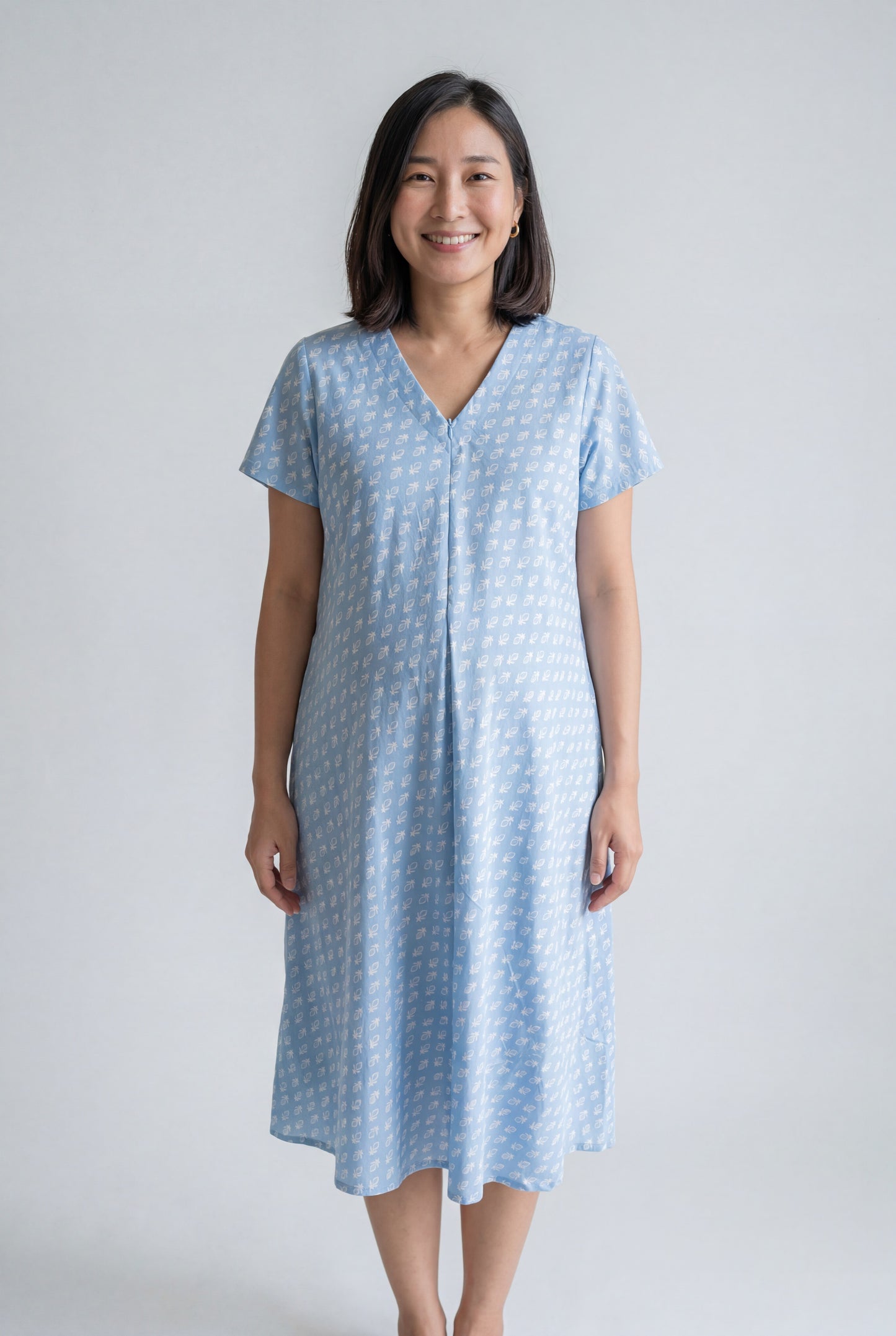 Hrishik Maternity Nursing Maxi Gown