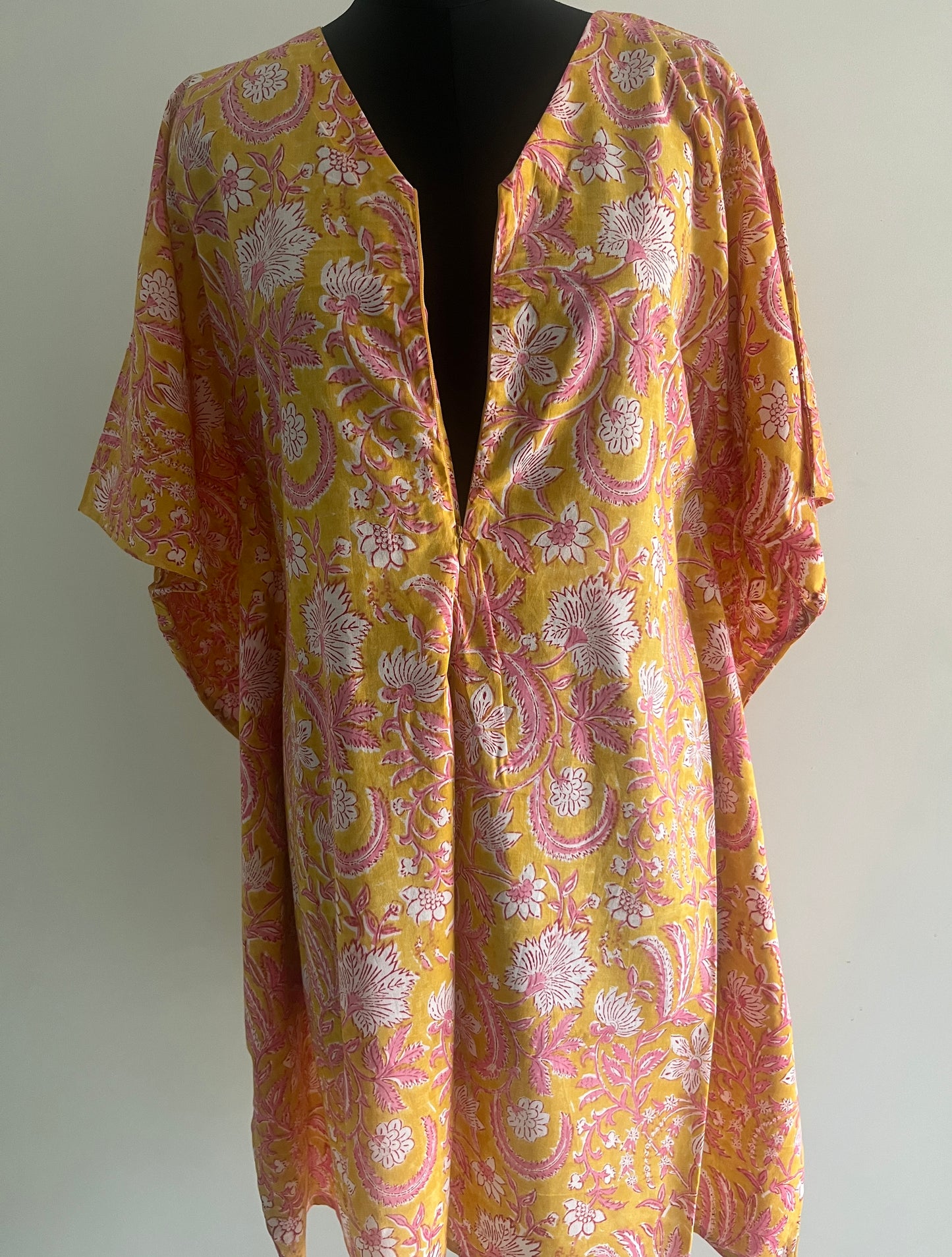 Janaki Jeevan Cotton Nursing Kaftan Gown