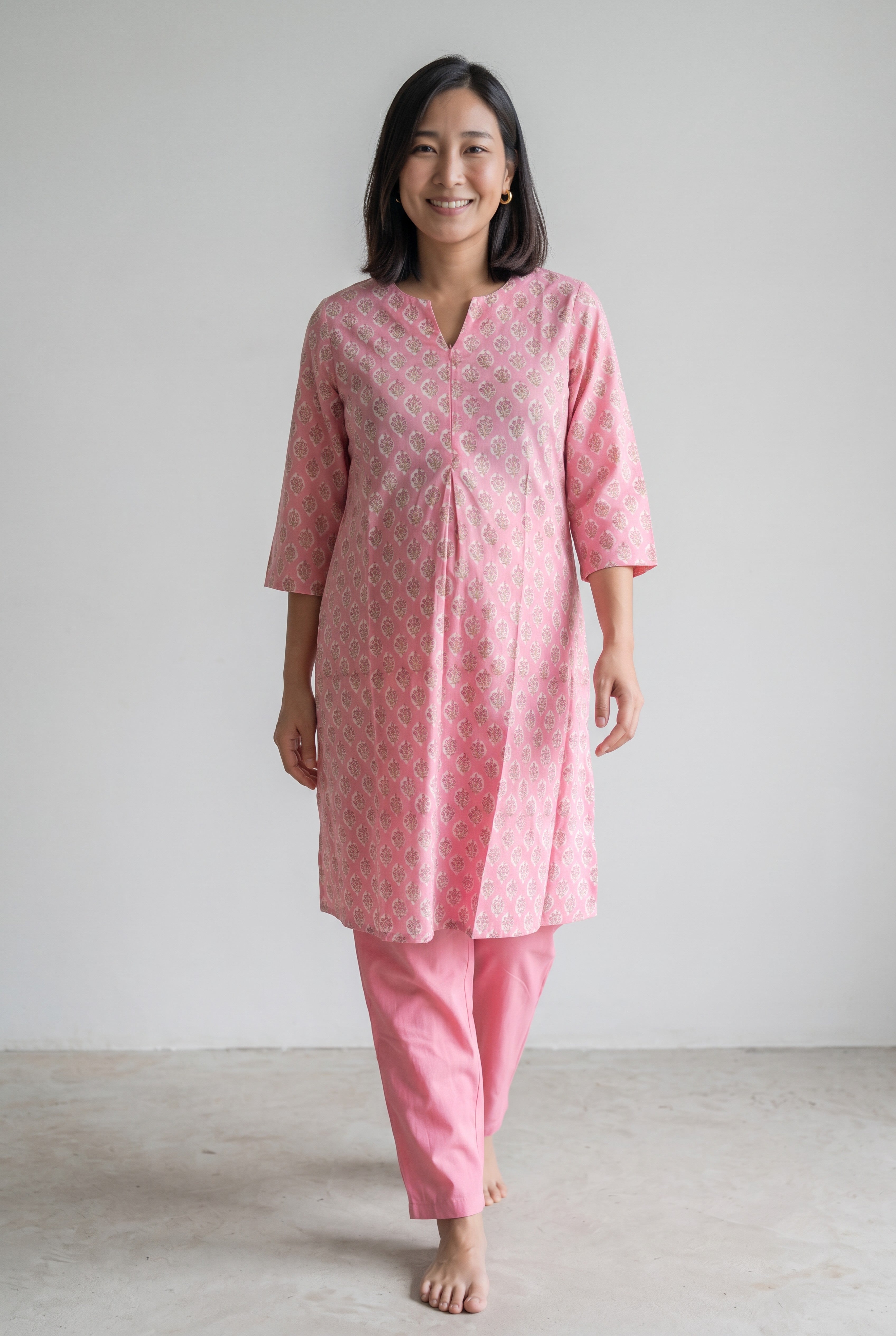 Ramya Nursing Cotton Suit Set