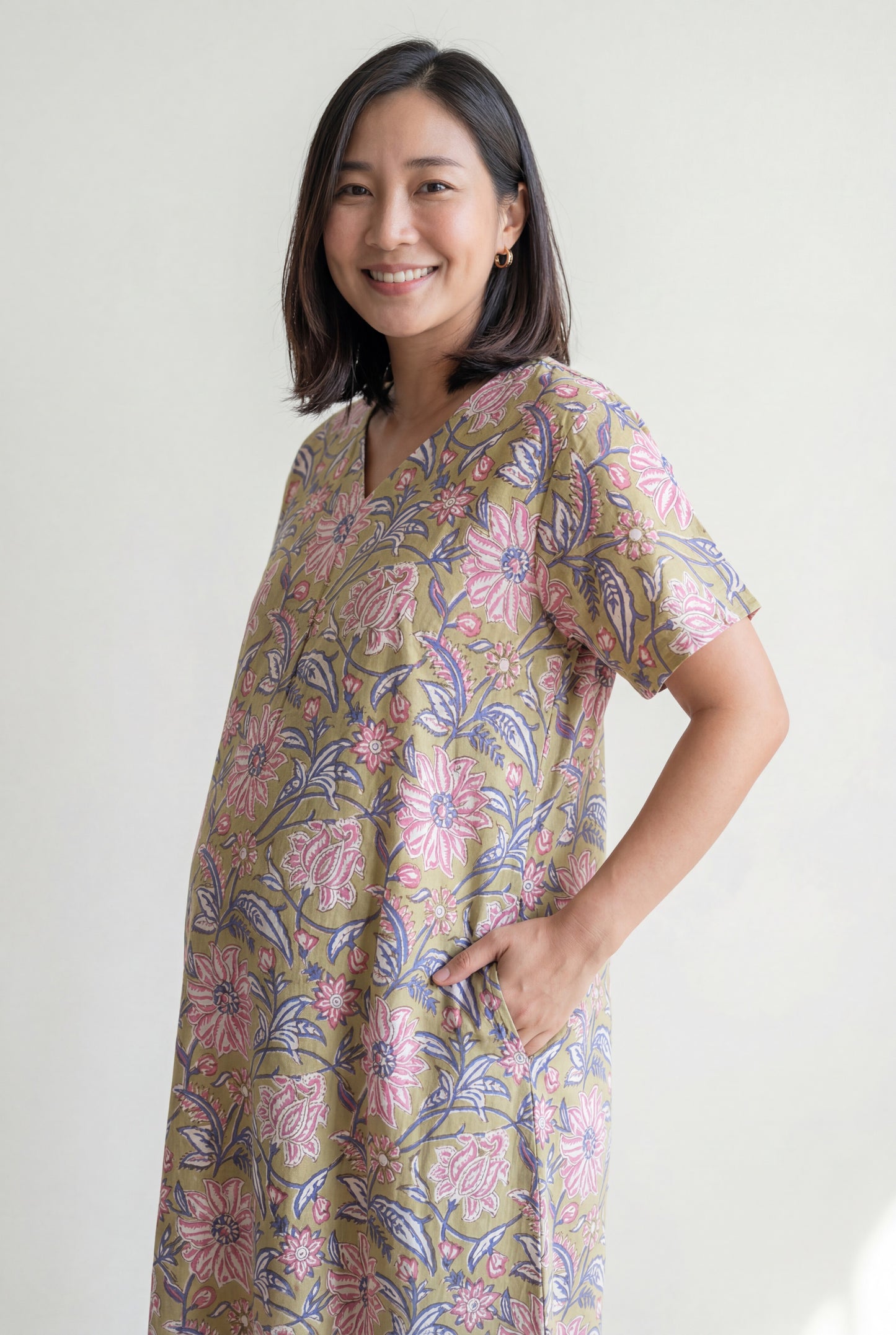Vrinda Cotton Nursing Nightie