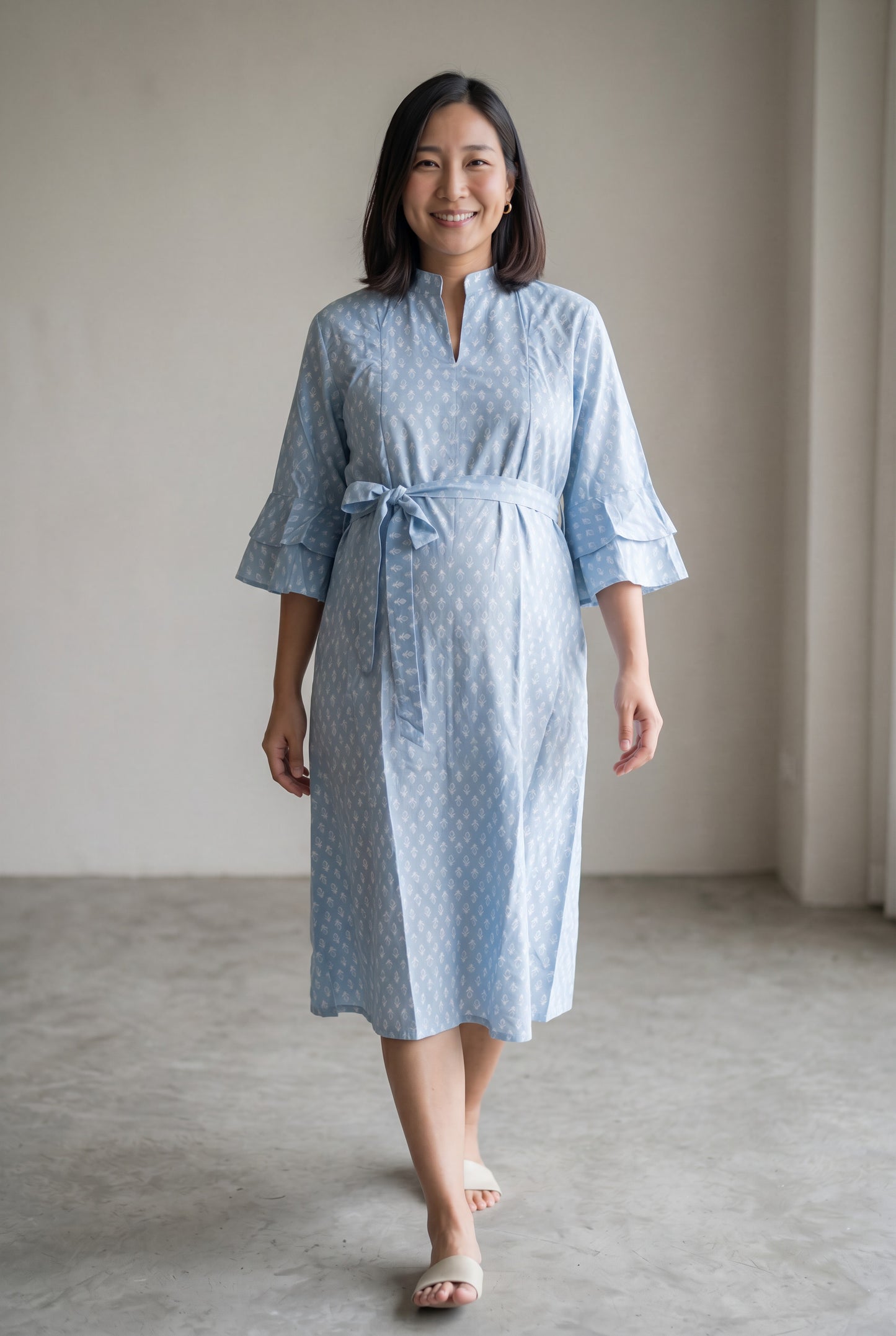 Hrishik Cotton Feeding Dress