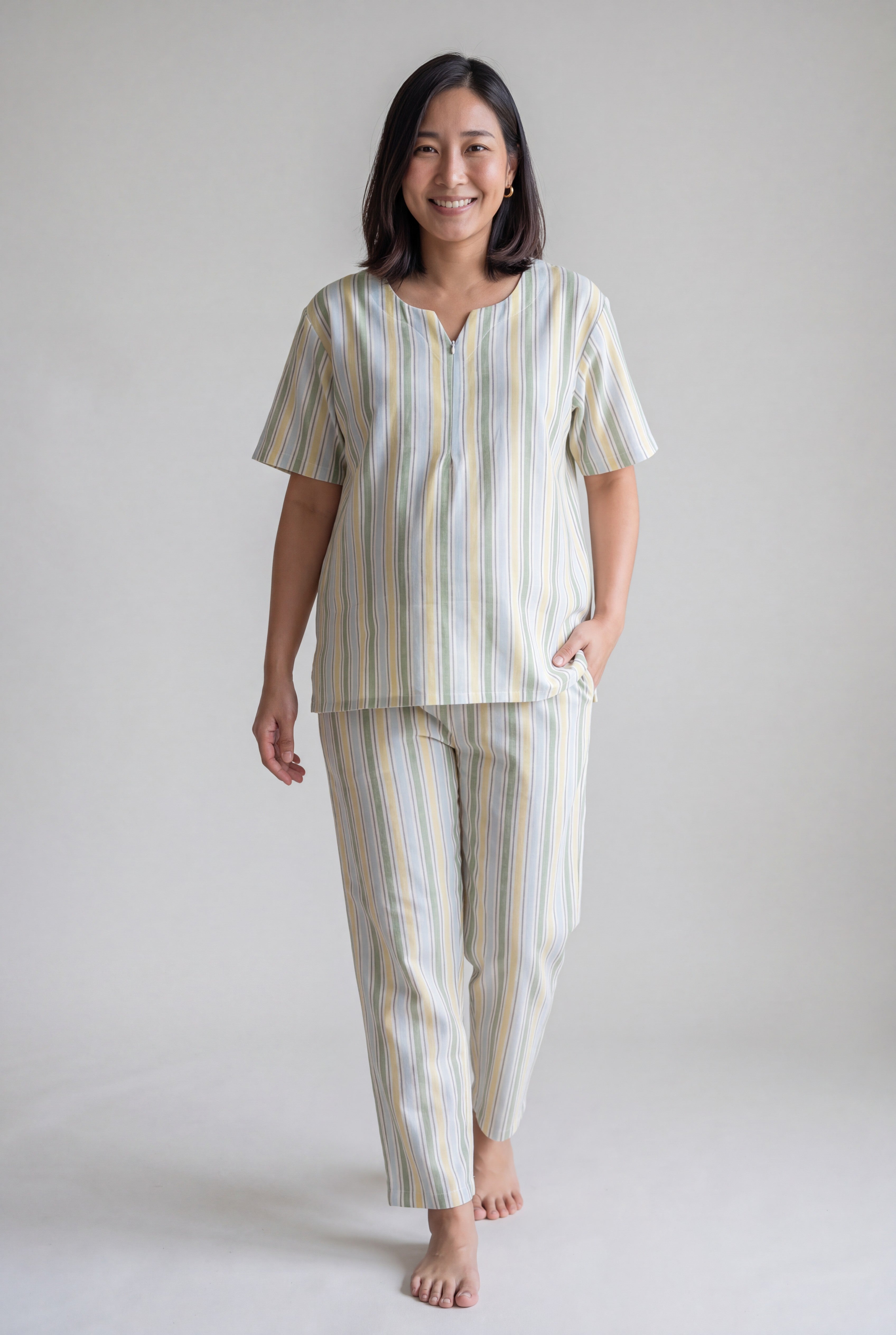 Saumya Cotton Handloom Nursing Set