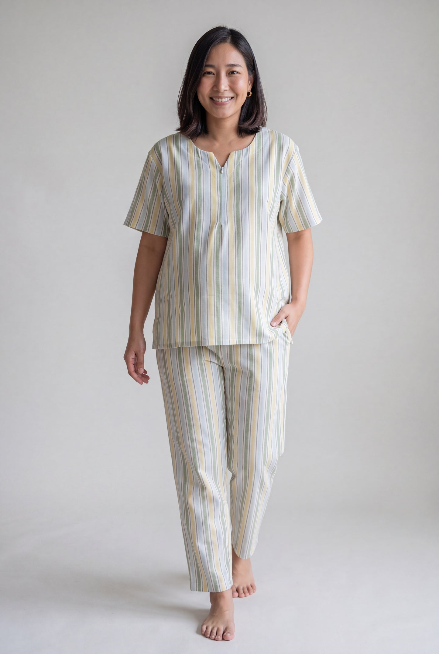 Saumya Cotton Handloom Nursing Set
