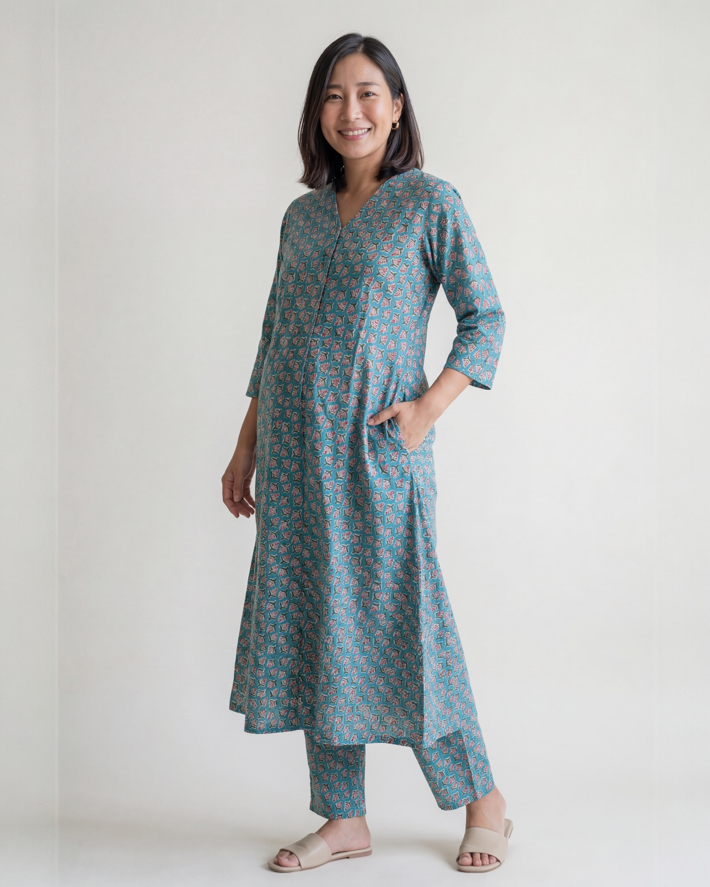 Veda Cotton Nursing Suit Set