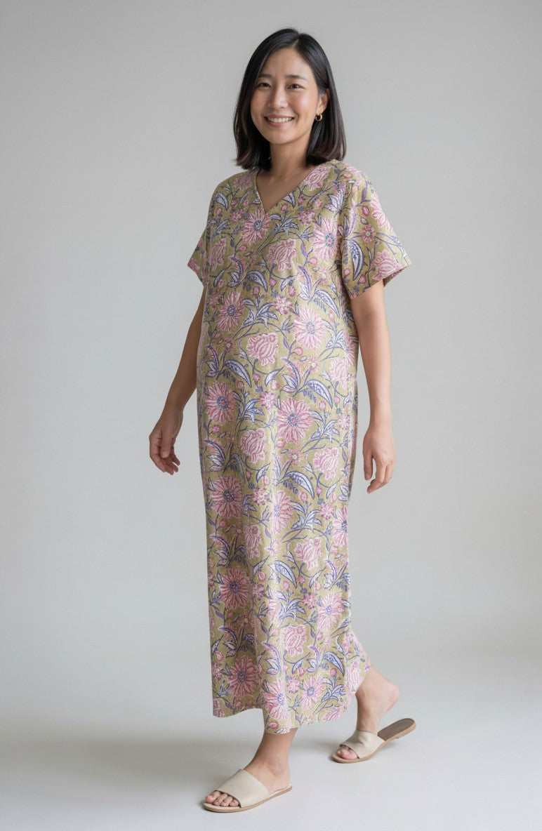 Vrinda Cotton Nursing Nightie