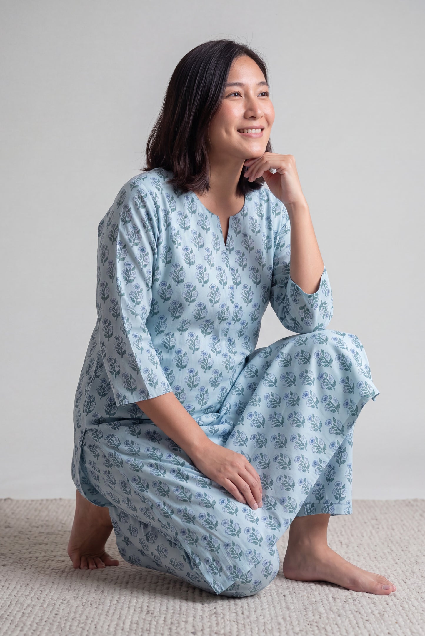Raghubir Cotton Nursing Suit Set