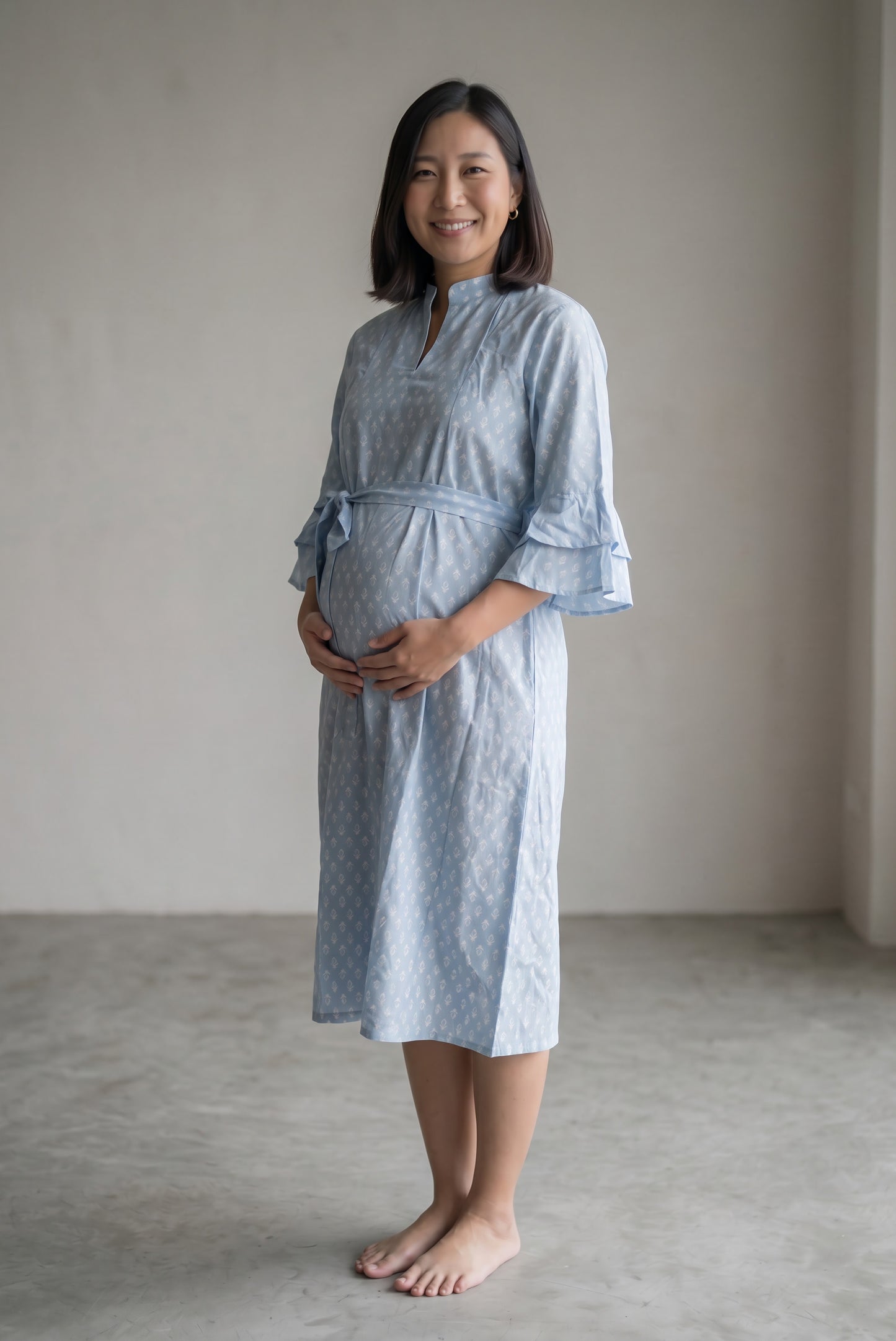 Hrishik Cotton Feeding Dress