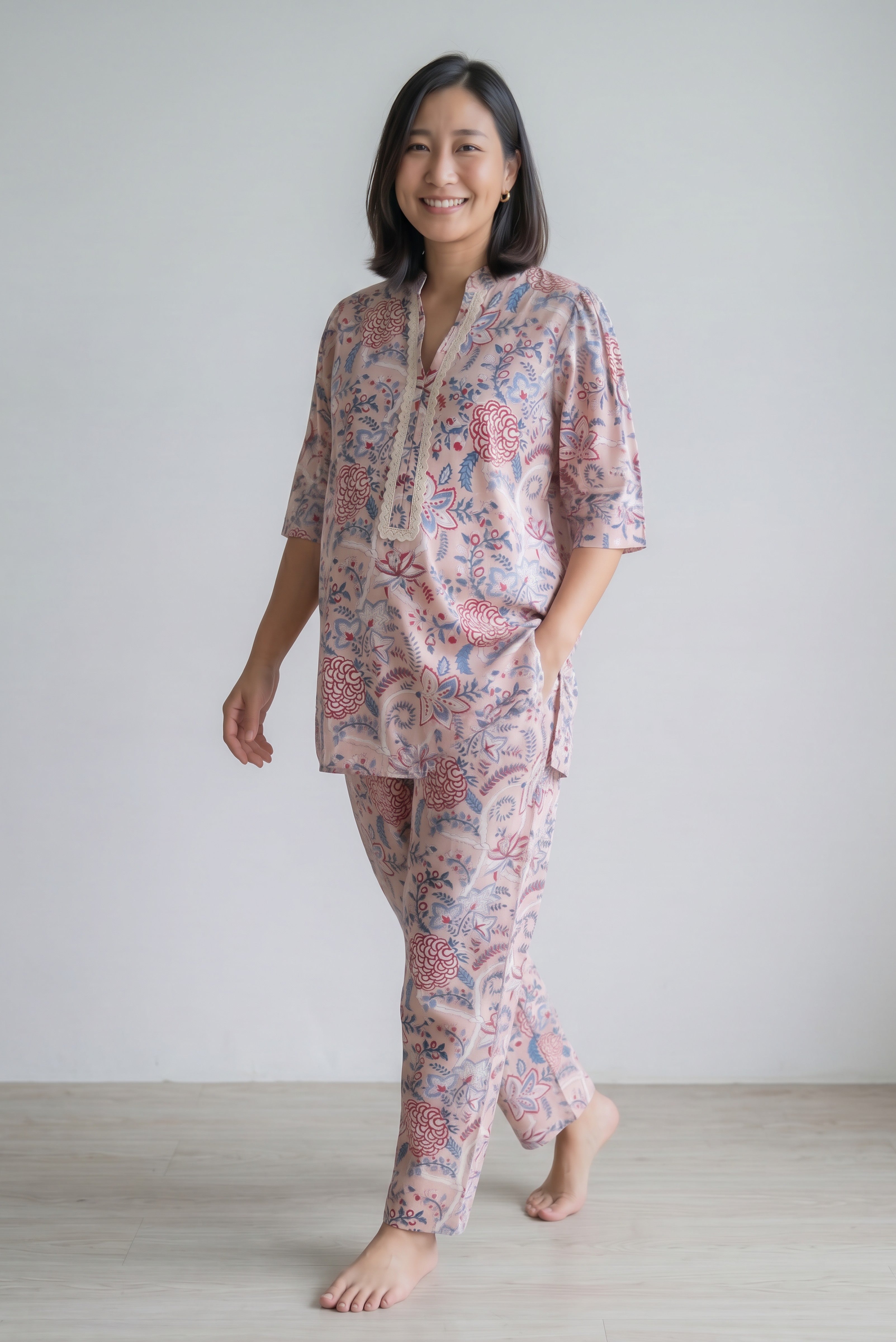 Radha Padmini Nursing Loungewear Set