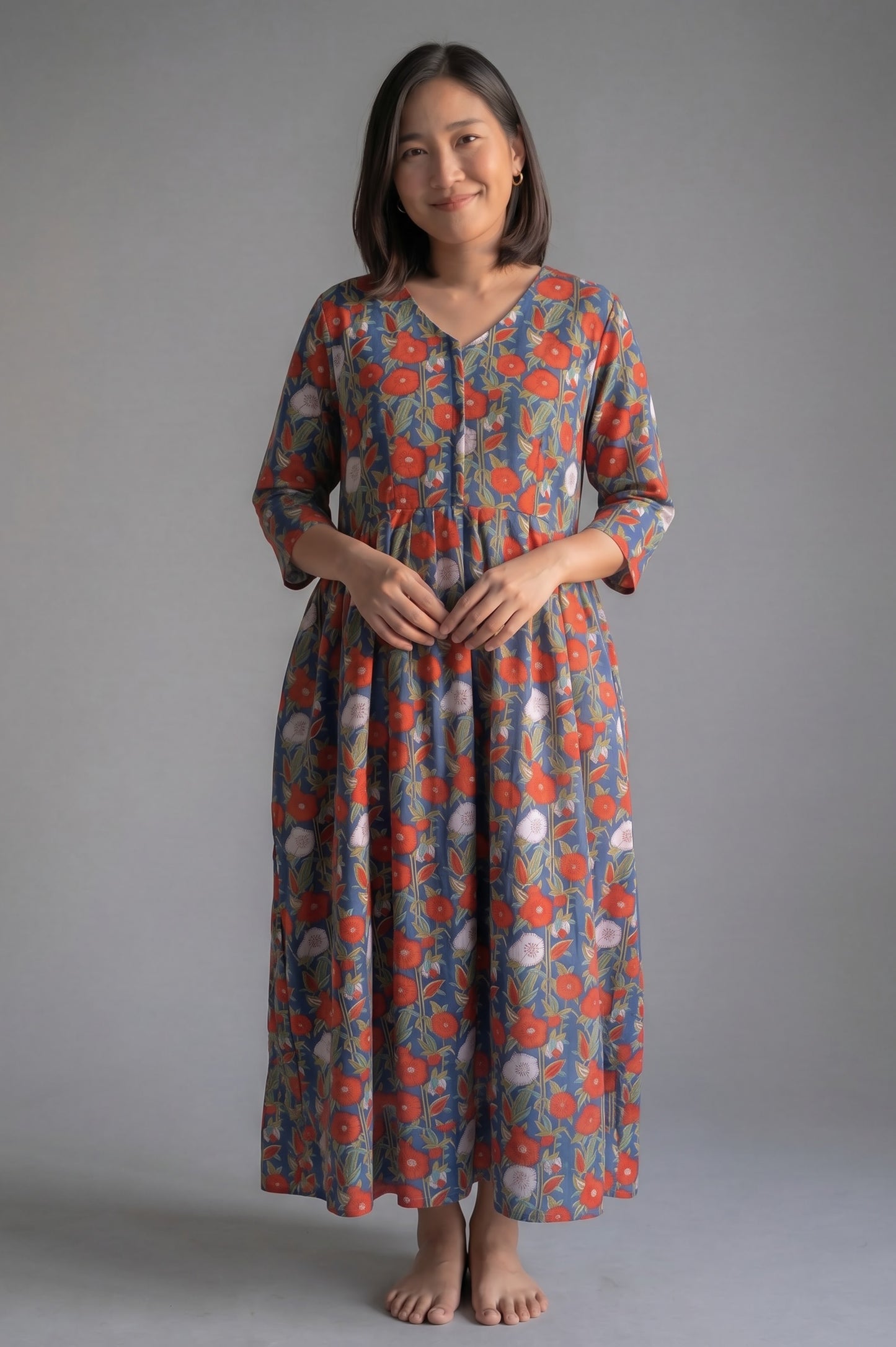 Radhika Raman Nursing - Maternity Cotton Kurti