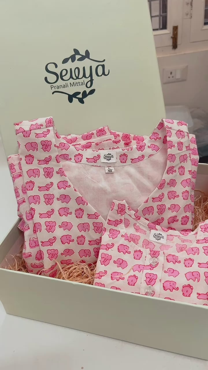 Pink Elephant Gift Box