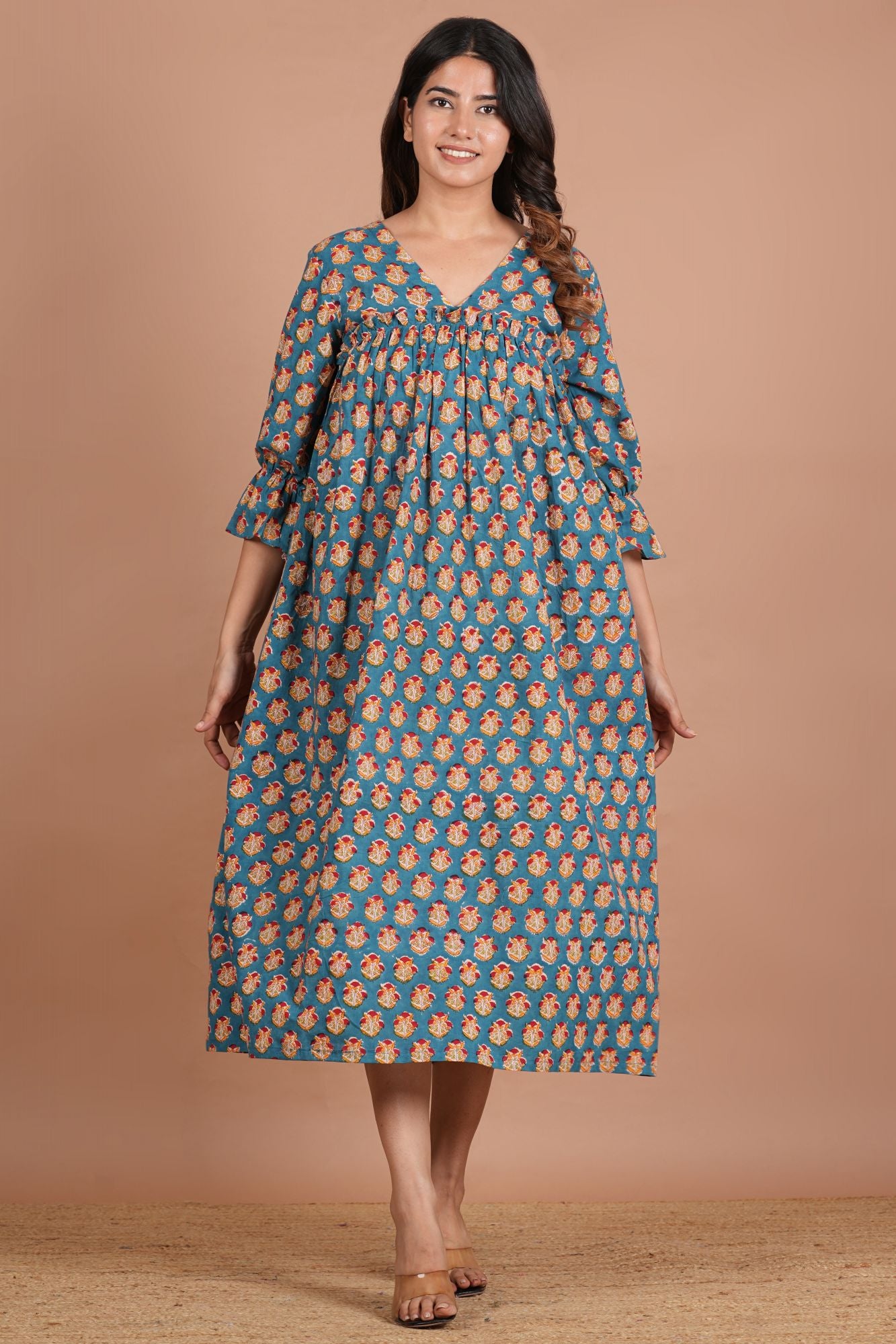 Nadiaa Pure Cotton Summer Dress