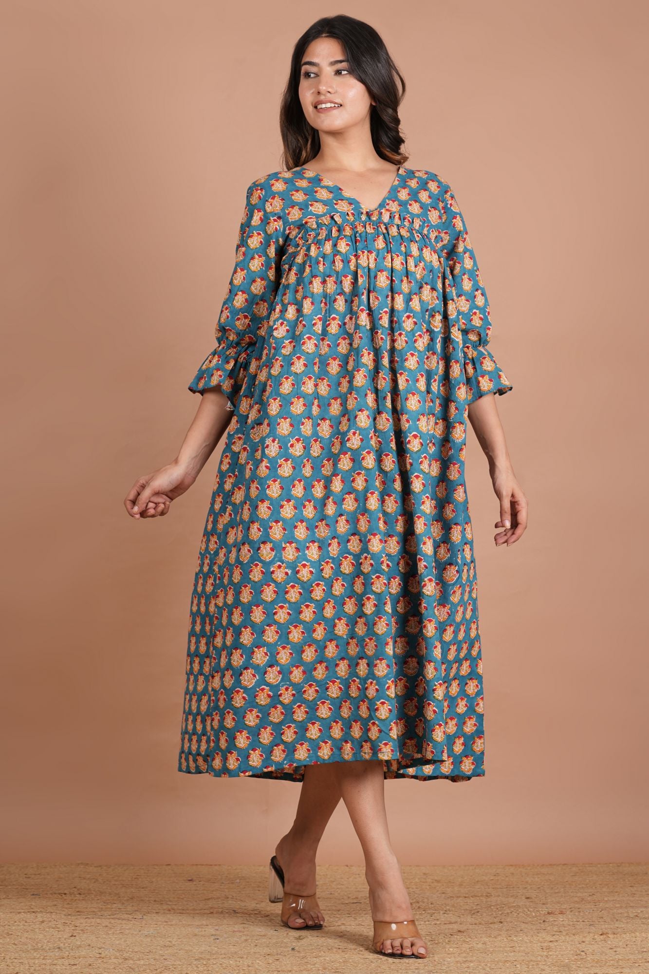 Nadiaa Pure Cotton Summer Dress