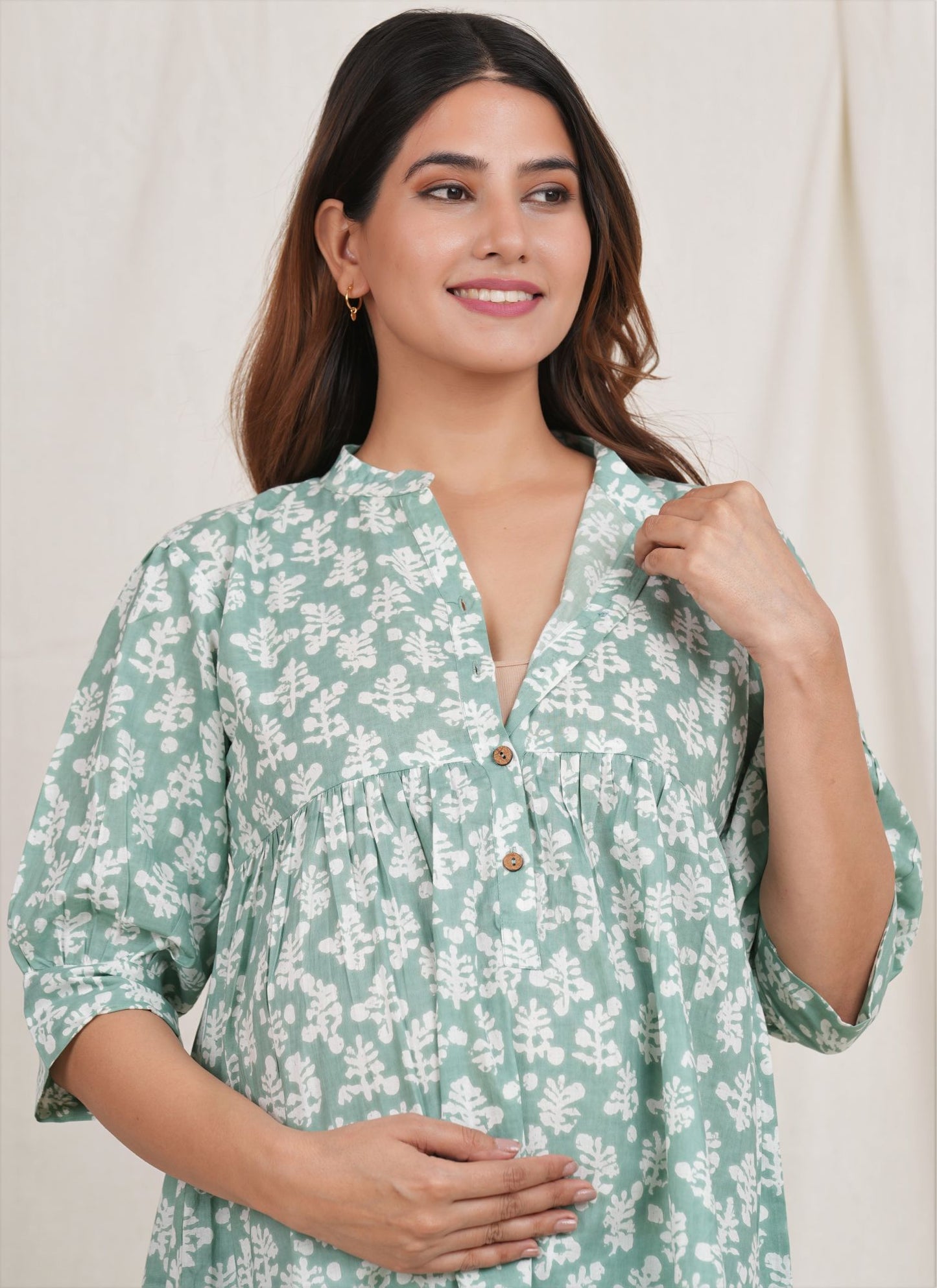 Gauranga Nursing Top - Pyjama Set