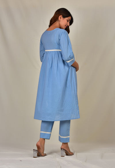 Sanat Nursing Cotton Kurta - Pant Set