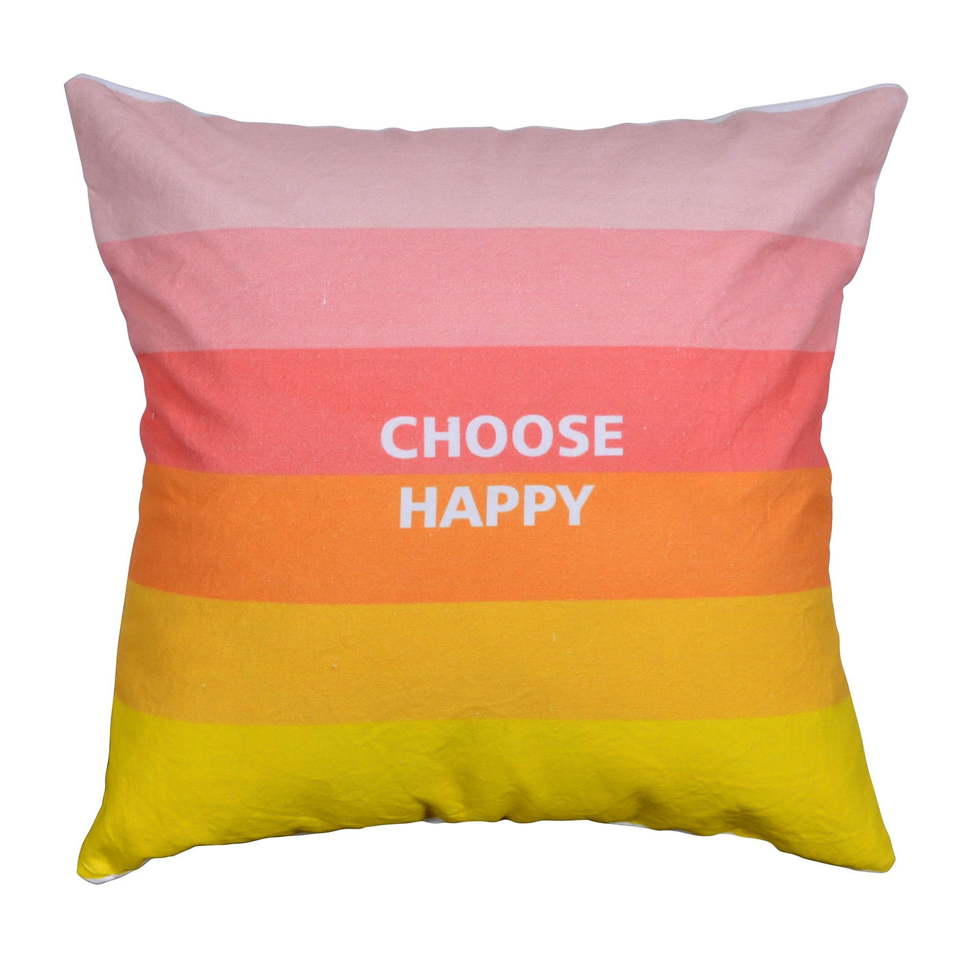 Choose Happy 16 Digital Print Cushion Cover