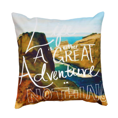Life is an Adventure 16 Cushion Cover