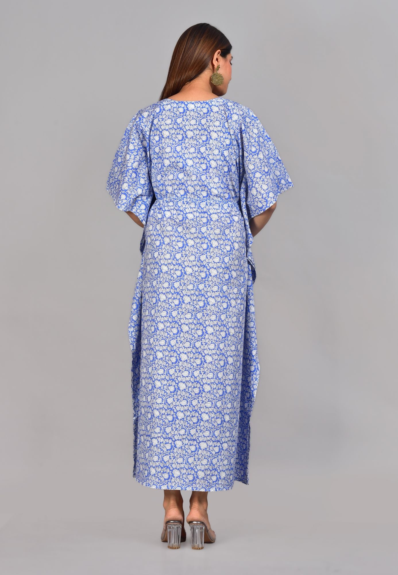 Kamal Lochan Cotton Maternity Feeding Kaftan