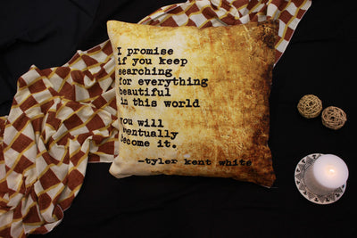 Soulful Promises Cotton Cushion Cover 16