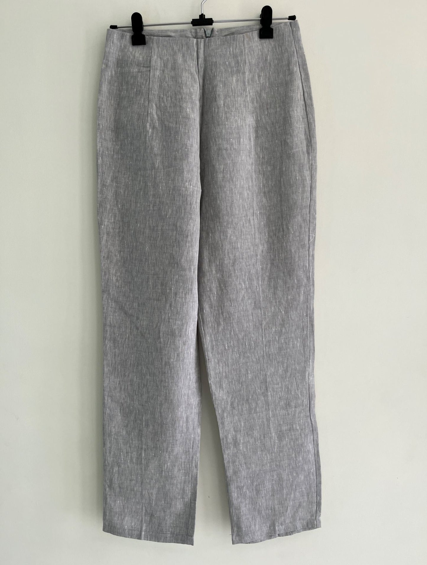 Grey Linen Summer Pants (M Size/ 28 Inches)