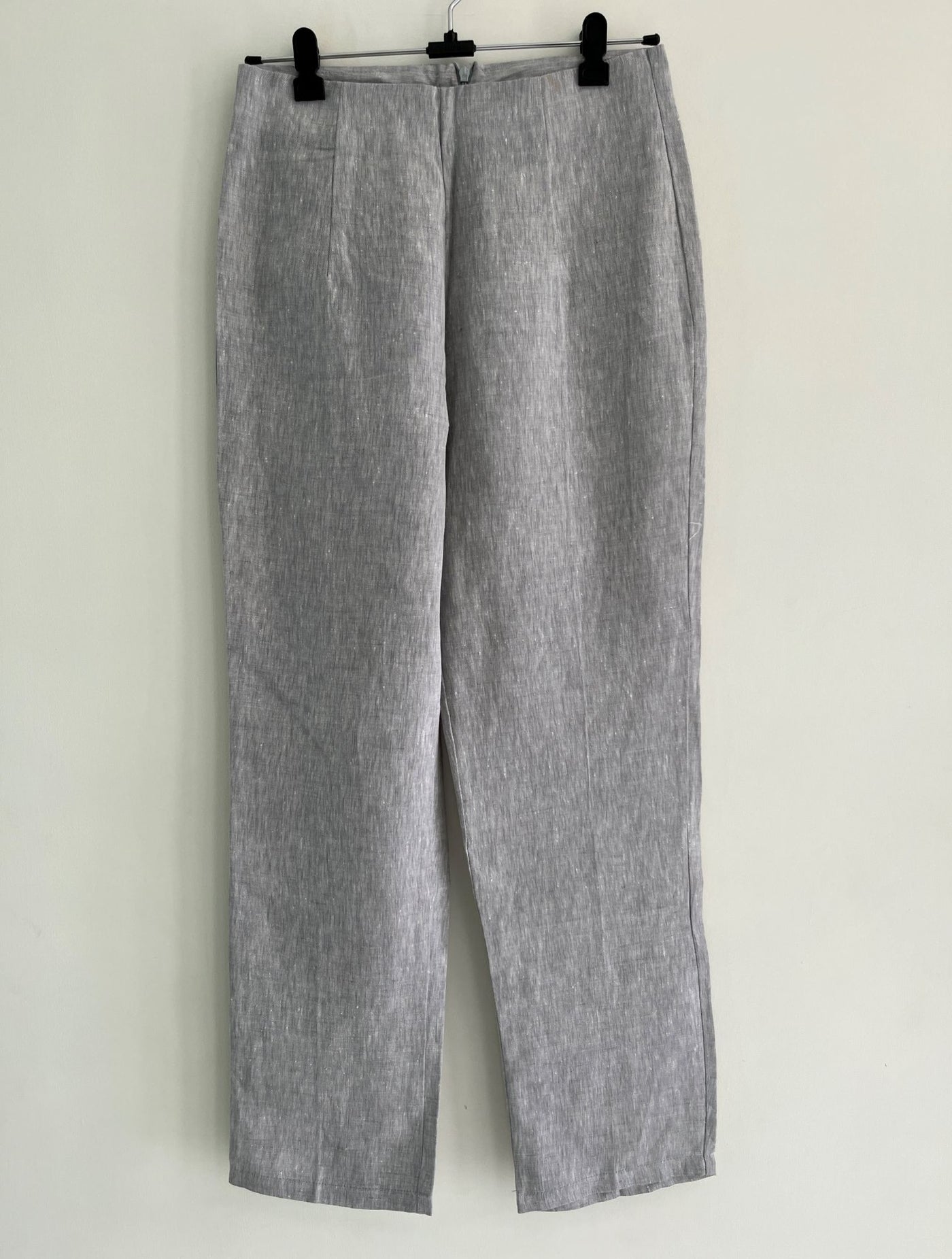 Grey Linen Summer Pants (M Size/ 28 Inches)