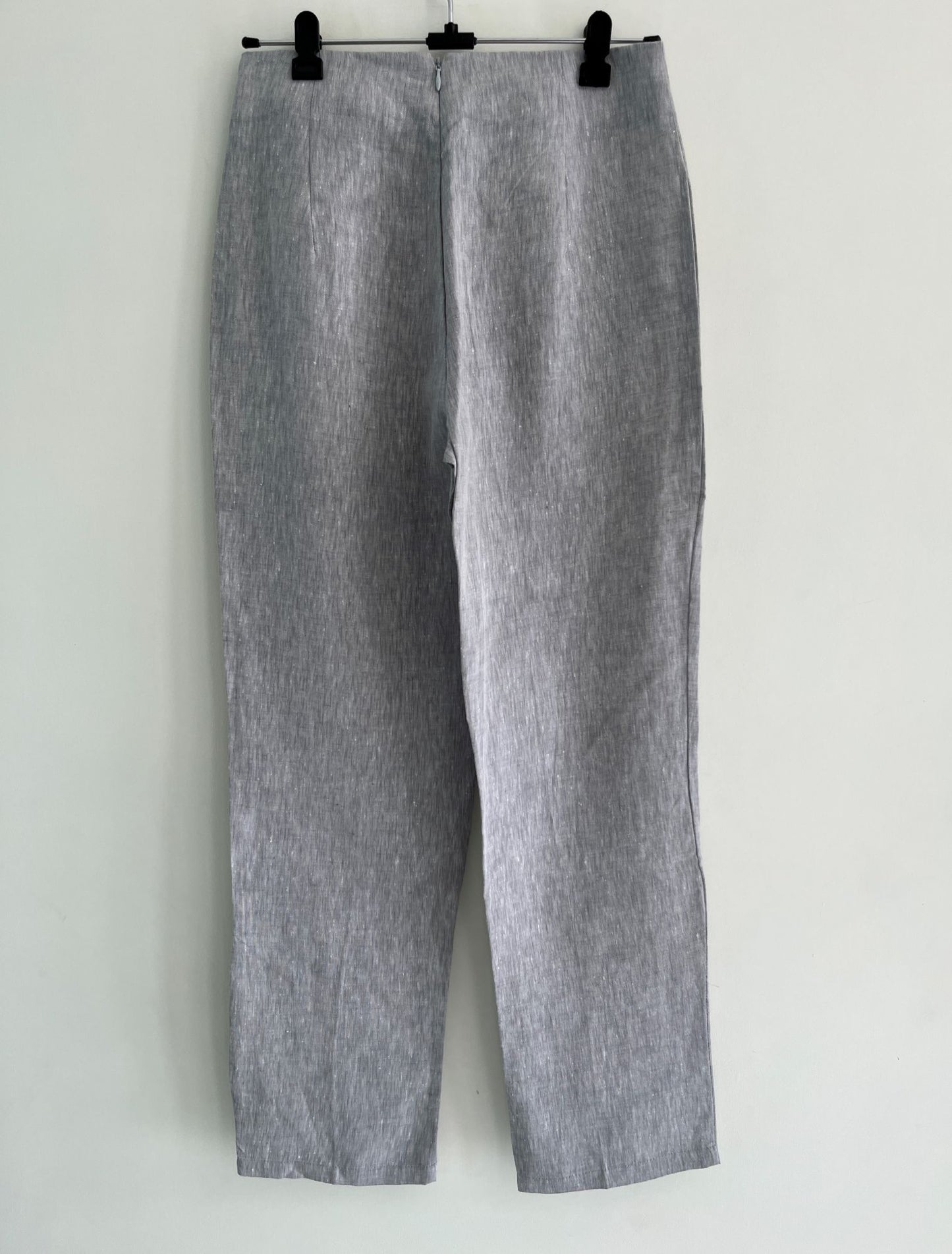 Grey Linen Summer Pants (M Size/ 28 Inches)