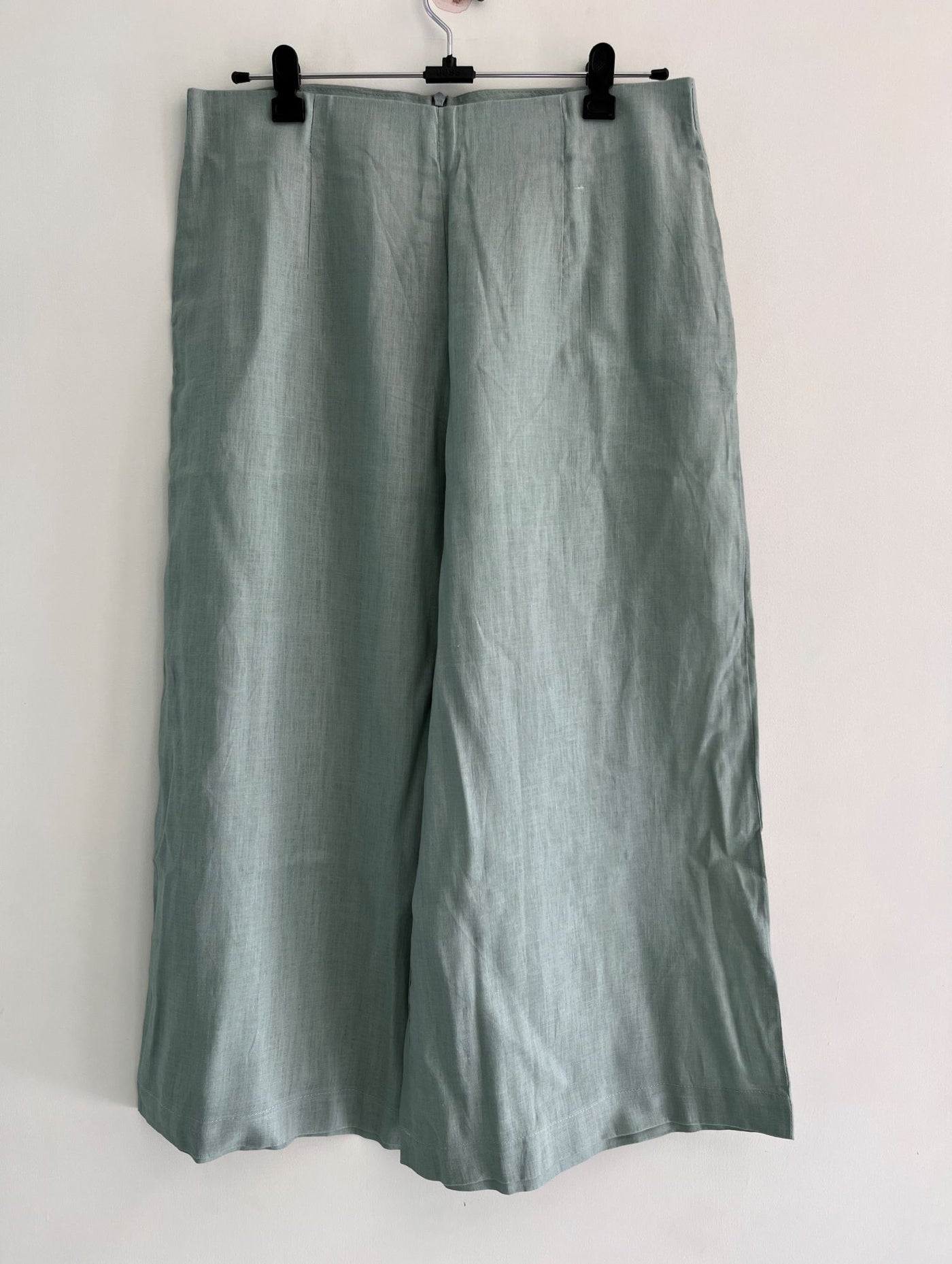 Teal Linen Summer Pants (Waist - 30 Inches)