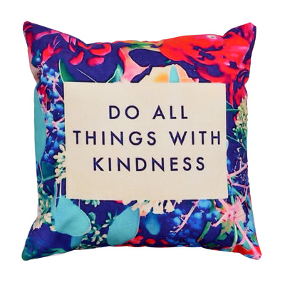 Kindness Cotton Cushion Cover 16