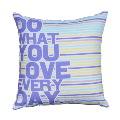Do what you love Cotton Cushion Cover 16x16